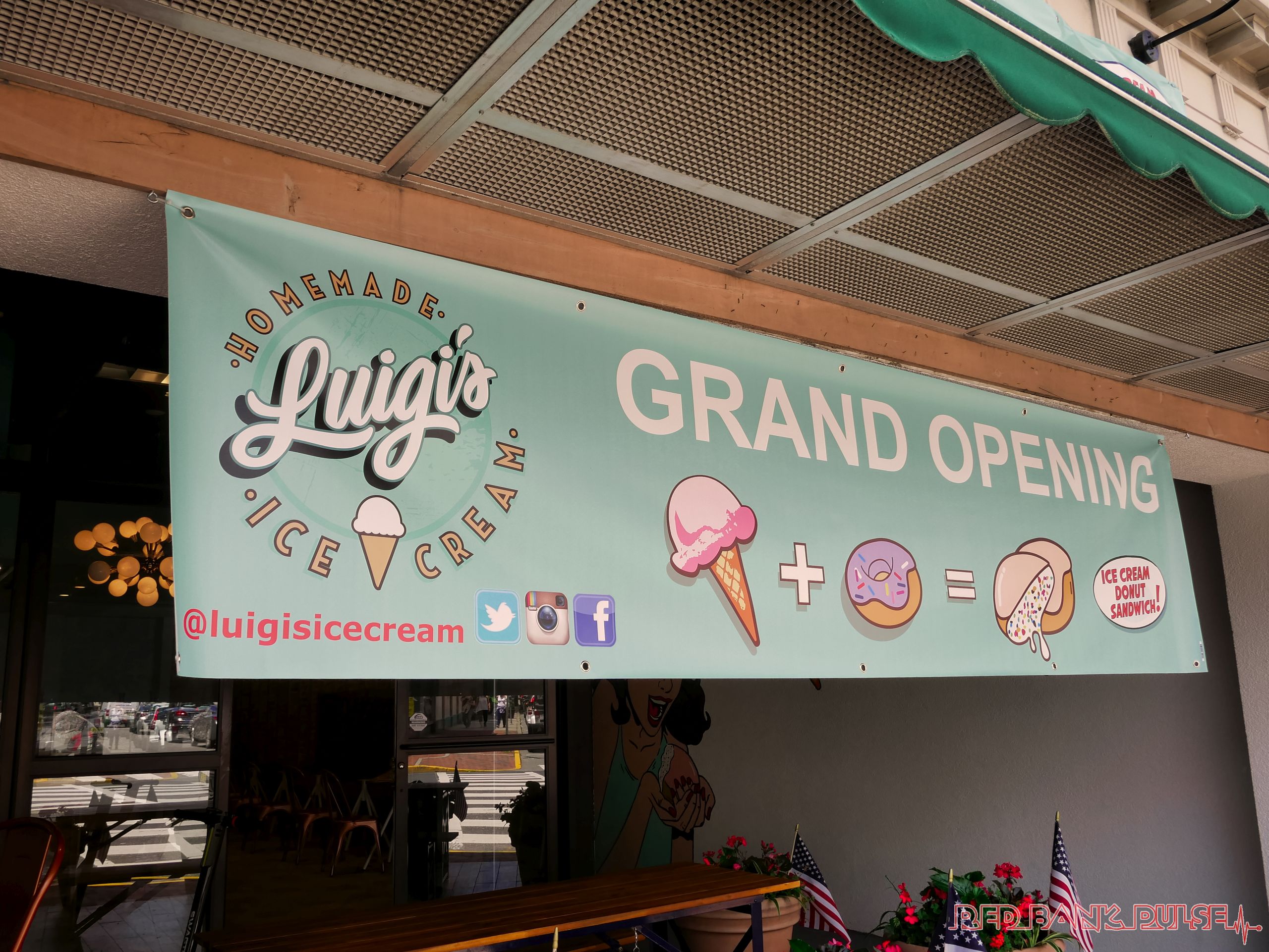 Luigi's Ice Cream Rolls A unique spin on ice cream
