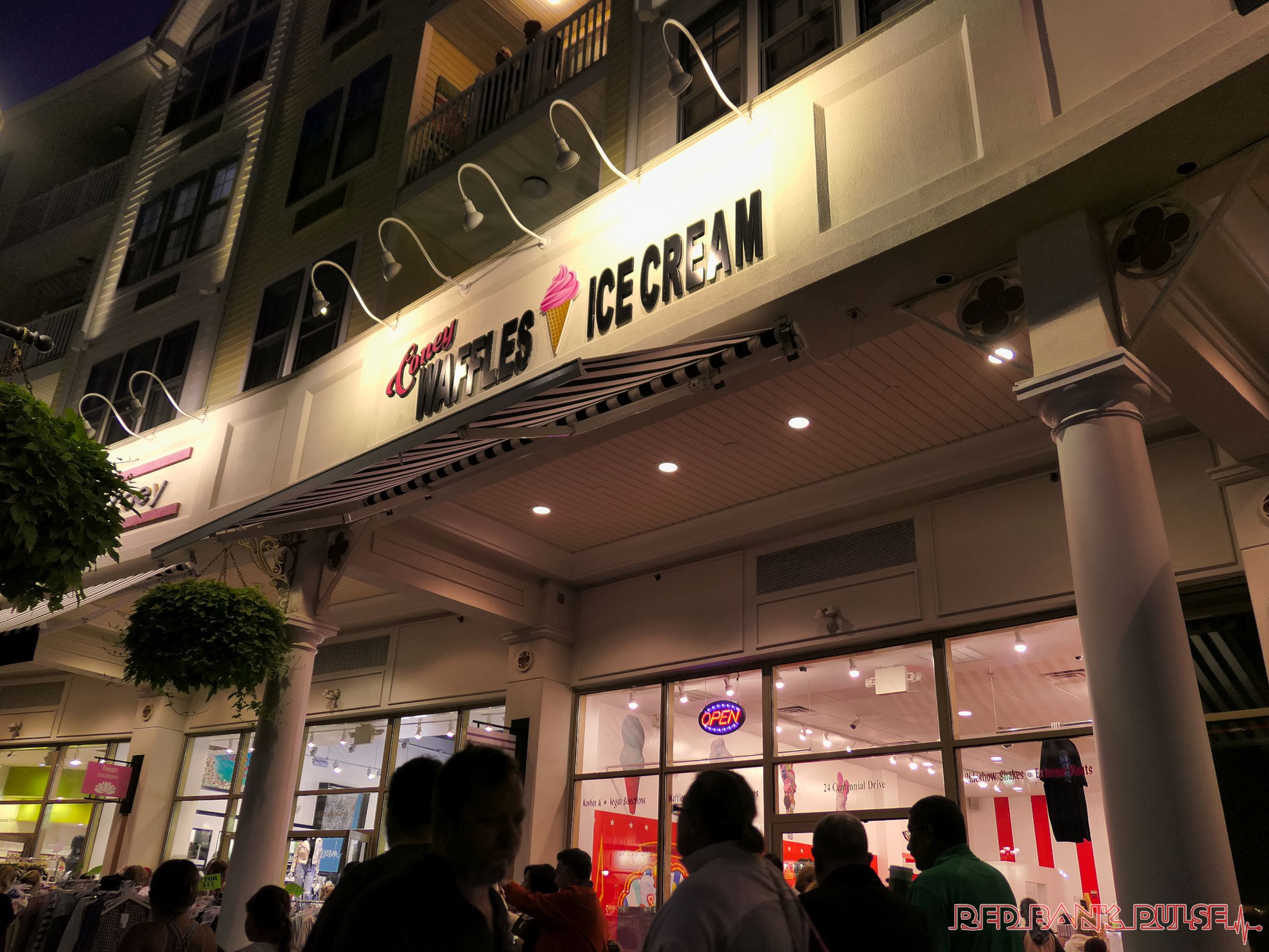 Ontheroad travels Dessert time at Coney Waffles Ice Cream