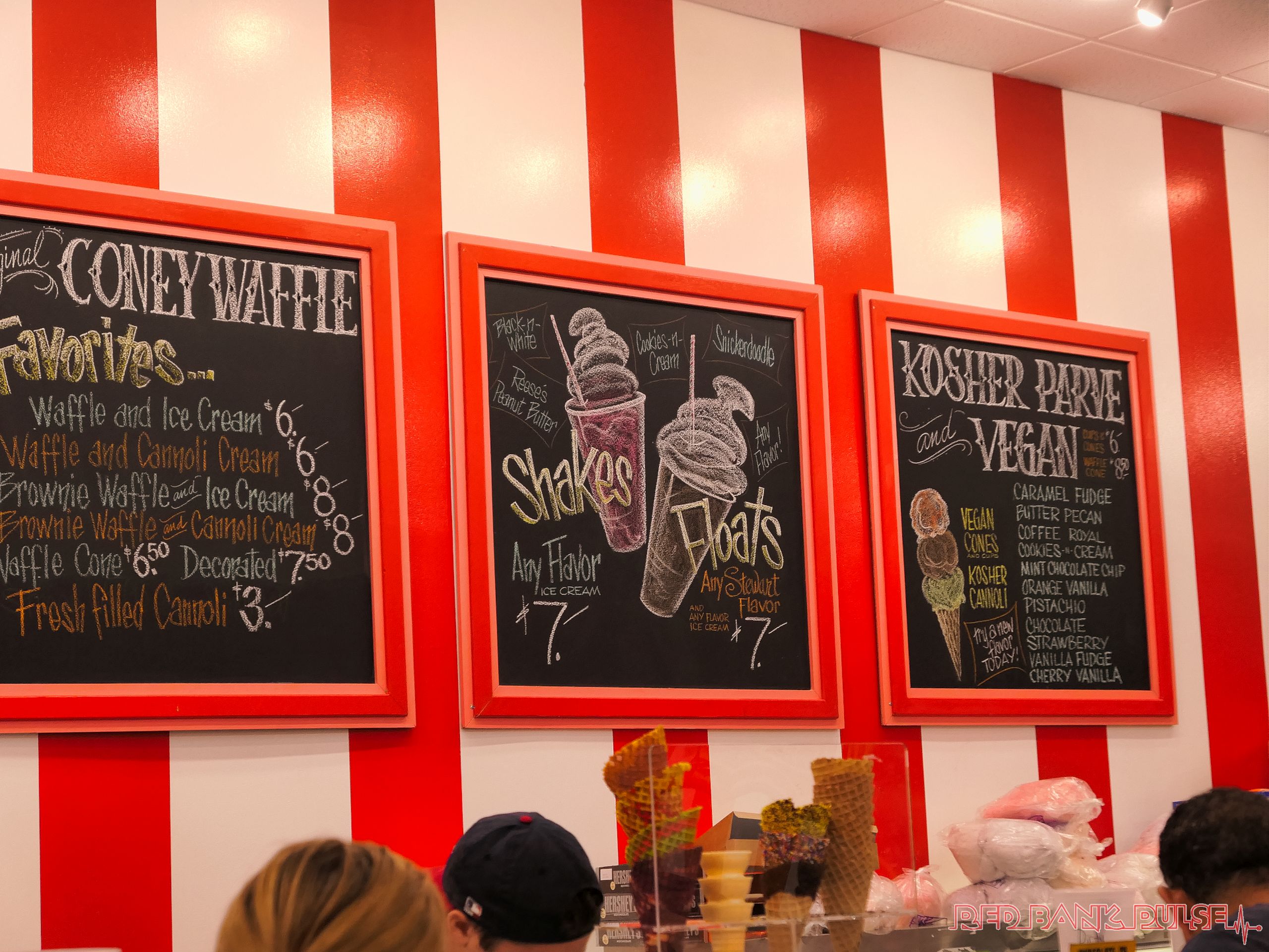 Ontheroad travels Dessert time at Coney Waffles Ice Cream